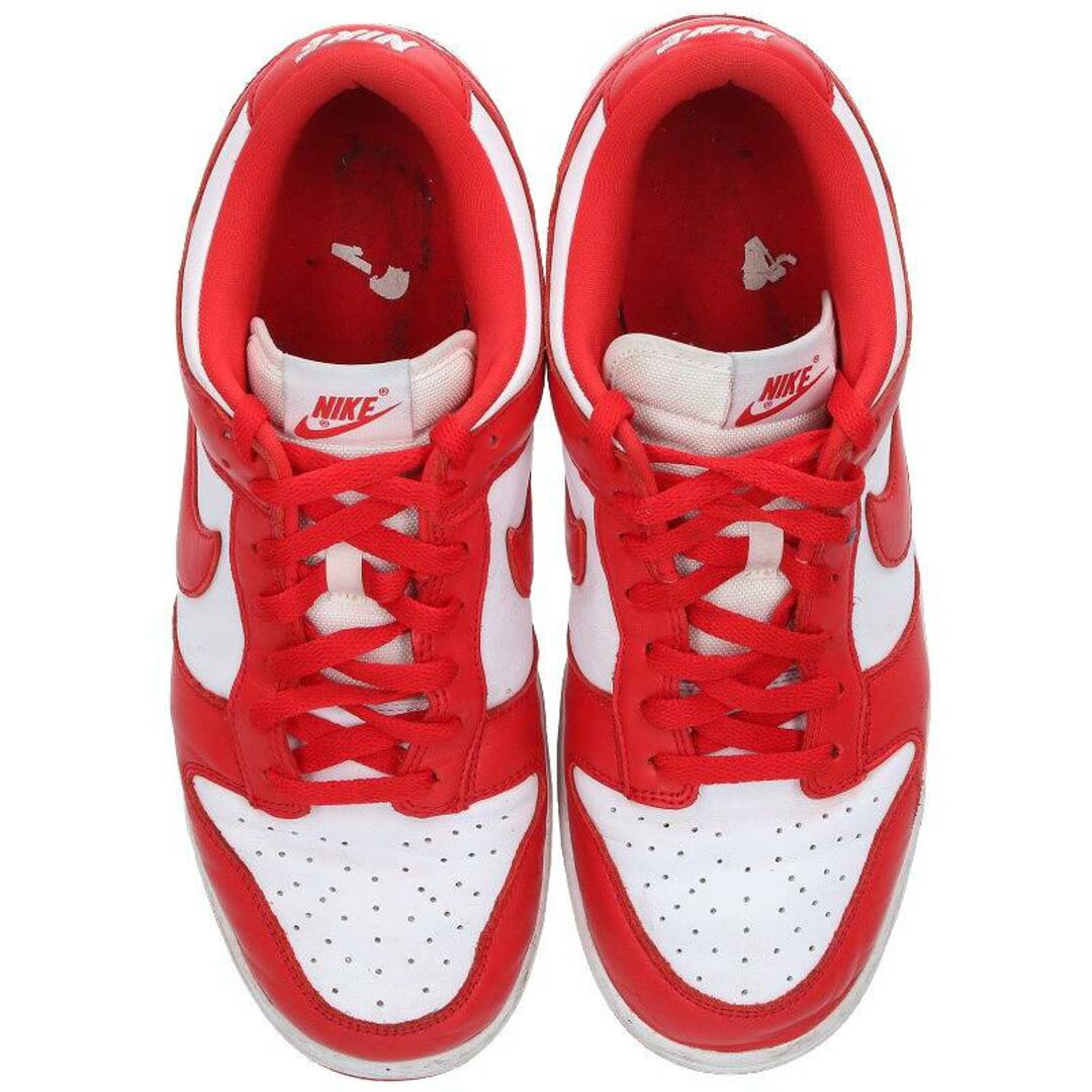 NIKE(ナイキ)のナイキ  DUNK LOW SP UNIVERSITY RED CU1727-100 ダンクローユニバーシティーレッドスニーカー メンズ 28cm メンズの靴/シューズ(スニーカー)の商品写真