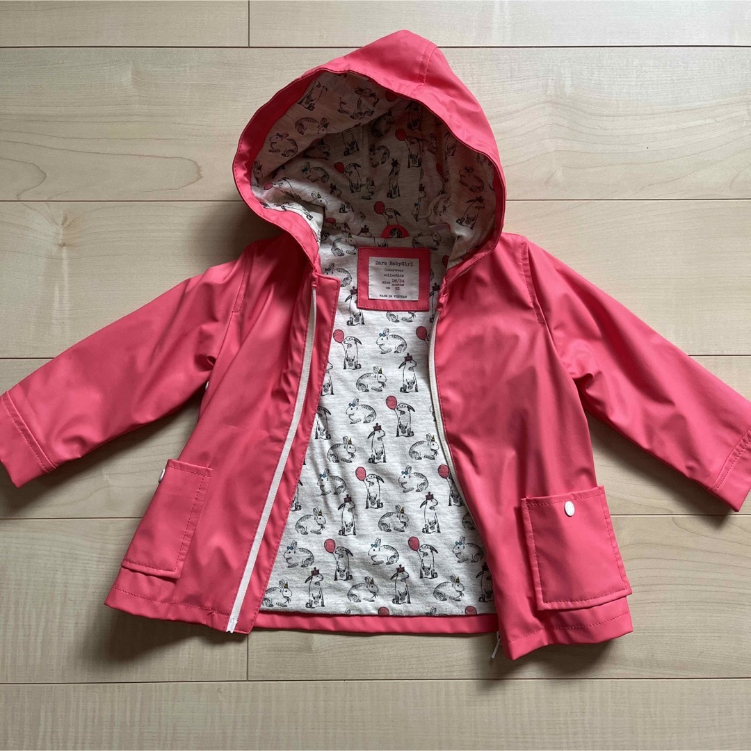 ZARA KIDS(ザラキッズ)の【zara baby】 フード付 アウター 18-24m(92cm) 2着セット キッズ/ベビー/マタニティのキッズ服女の子用(90cm~)(ジャケット/上着)の商品写真