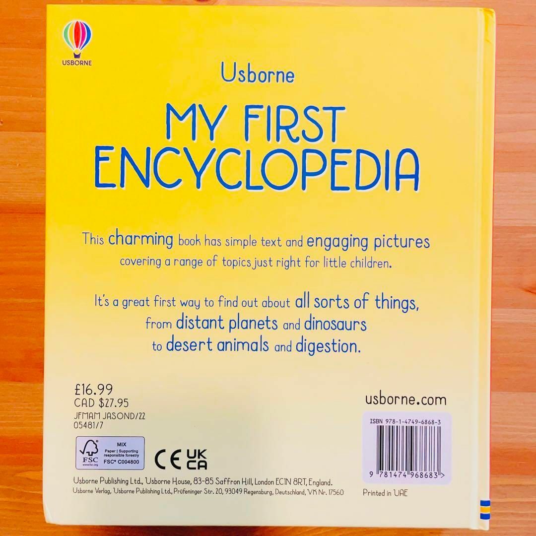 英語絵本 Usborne My First Encyclopedia 洋書の通販 by Pick-a-Book's