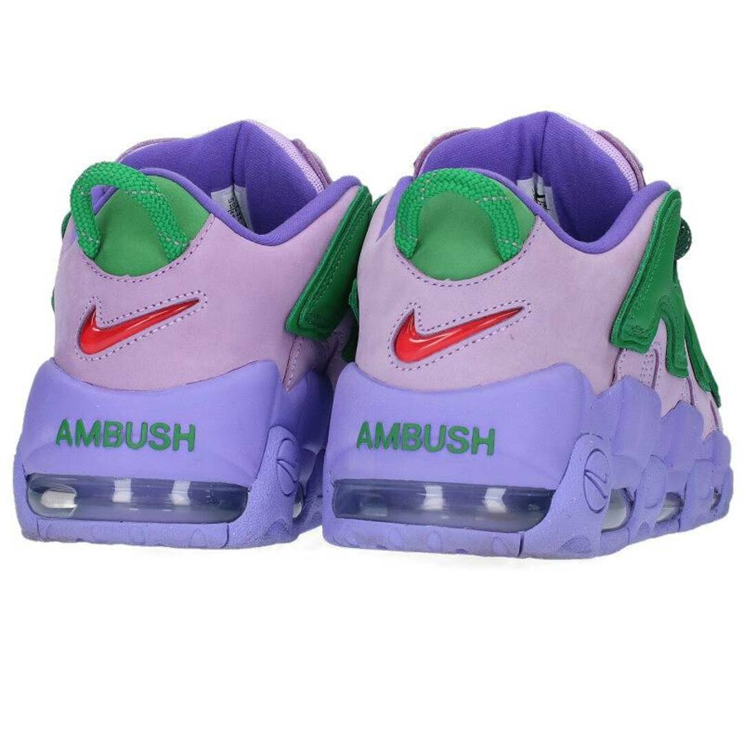 NIKE(ナイキ)のナイキ ×アンブッシュ AMBUSH  Air More Uptempo Low Lilac and Apple Green FB1299-500 エアモアアップテンポスニーカー メンズ 28cm メンズの靴/シューズ(スニーカー)の商品写真