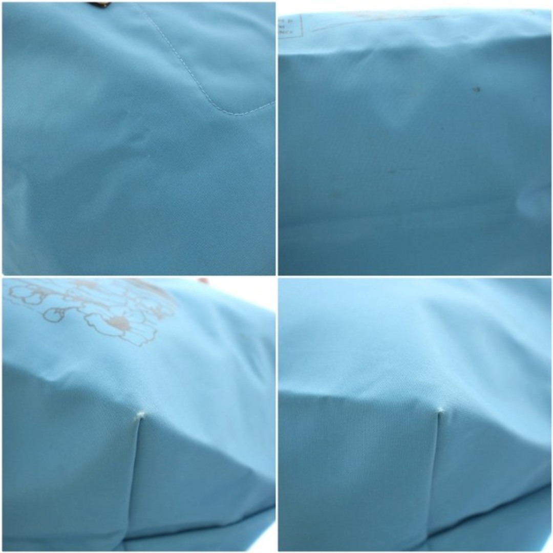 LONGCHAMP(ロンシャン)のロンシャン ルプリアージュ トートバッグ ハンドバッグ 富士山 プリント 青 黒 レディースのバッグ(ハンドバッグ)の商品写真