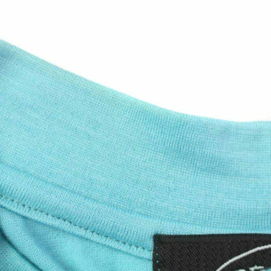 STUNNING LURE(スタニングルアー)のスタニングルアー ハイゲージウーリーTシャツ カットソー 半袖 ウール S 水色 レディースのトップス(Tシャツ(半袖/袖なし))の商品写真