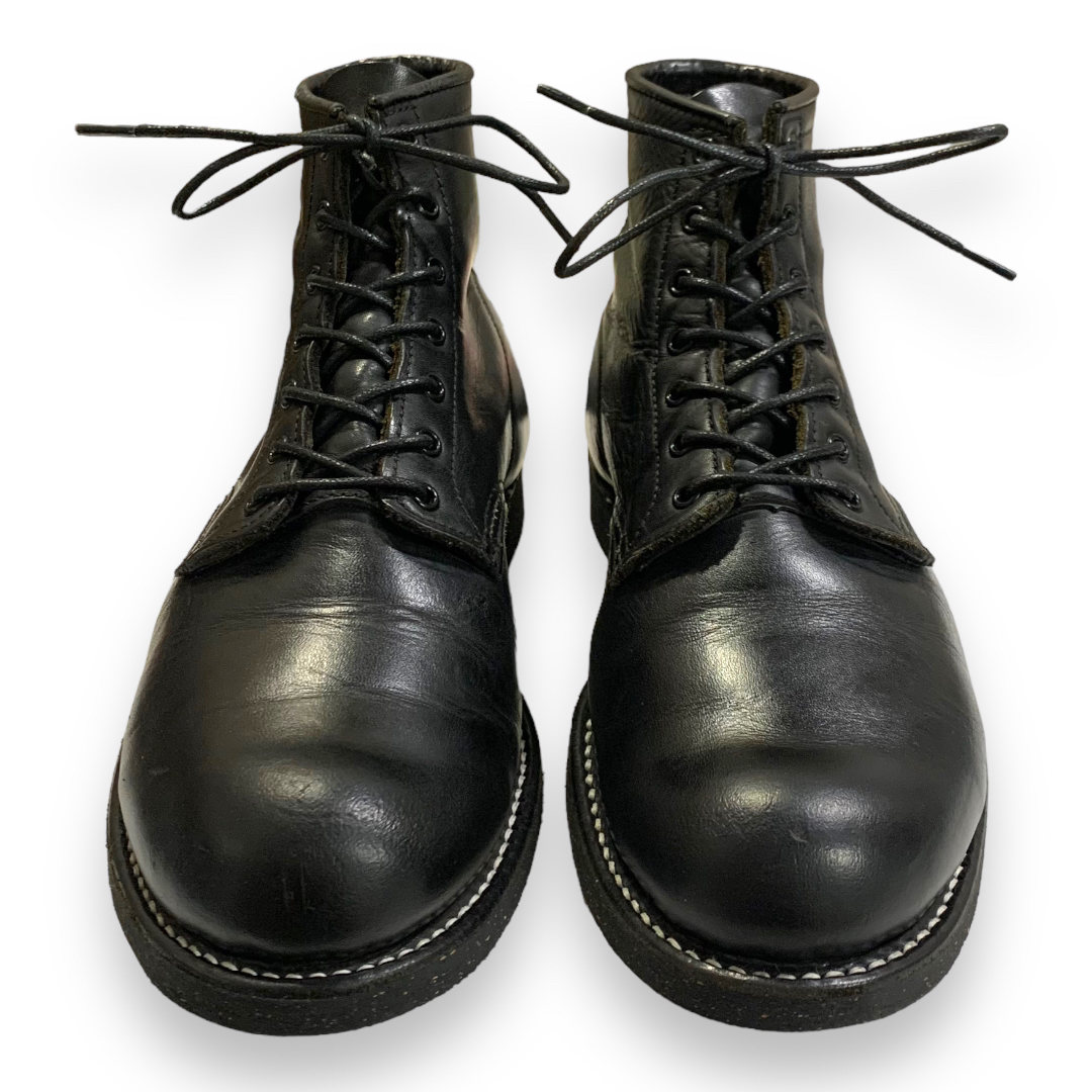 REDWING(レッドウィング)の9160中古8.5D／羽タグ10年レッドウィングブラックスミス黒ブーツベックマン メンズの靴/シューズ(ブーツ)の商品写真