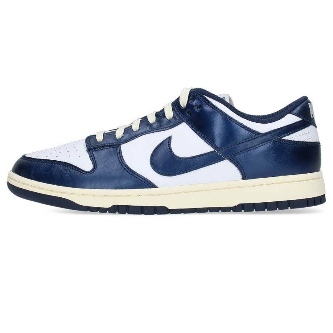 ナイキ  WMNS DUNK LOW PRM MIDNIGHT NAVY FN7197-100 ダンクローミッドナイトネイビースニーカー レディース 29cm