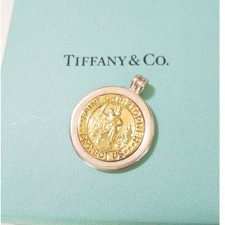 ティファニー(Tiffany & Co.)のティファニー セントクリストファー コンビ ネックレス ペンダント トップ(ネックレス)