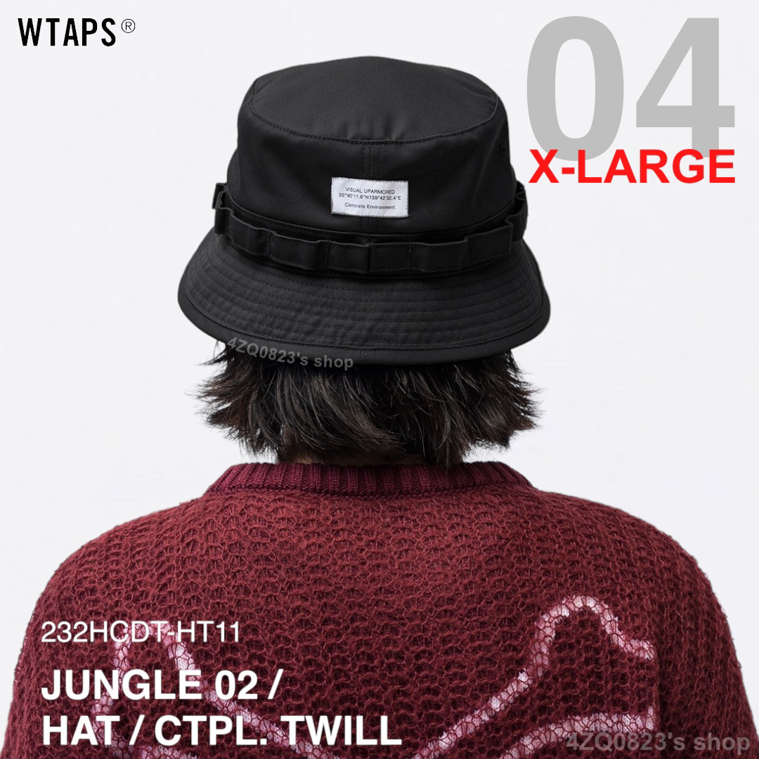 W)taps - WTAPS 23AW JUNGLE 02 HAT CTPL TWILL XLの通販 by 4ZQ0823's