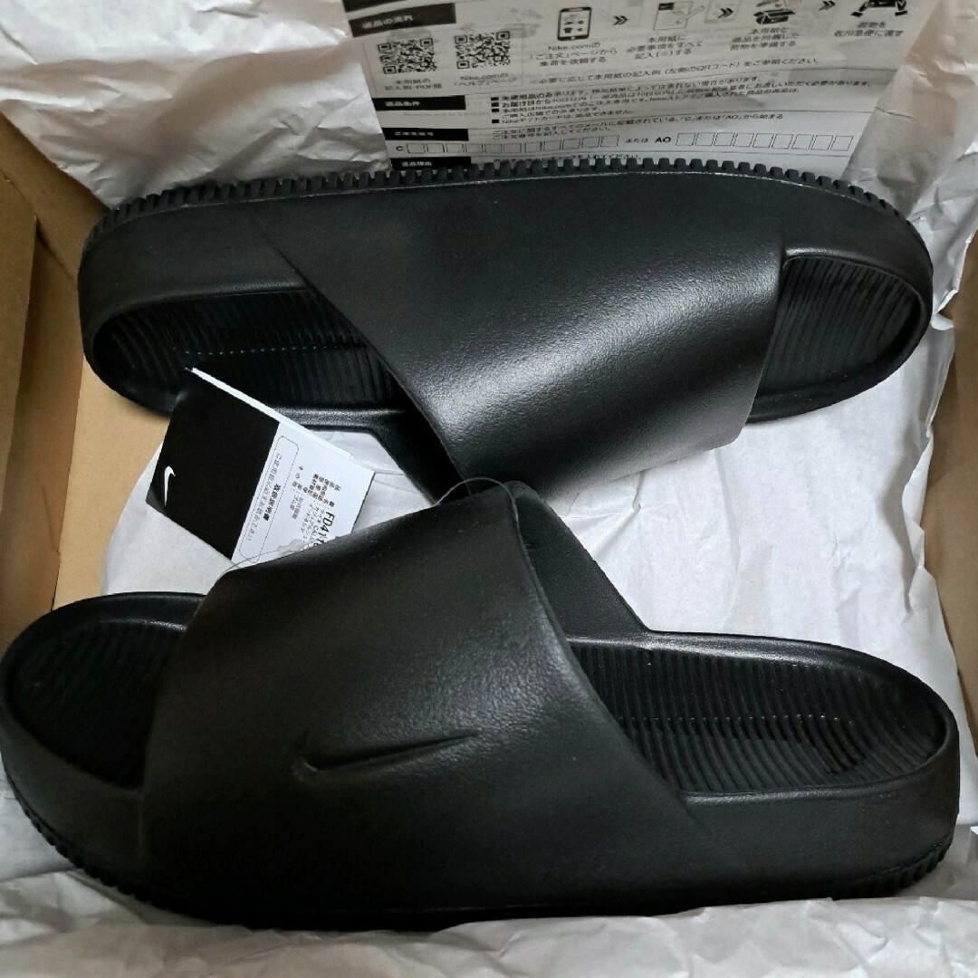 NIKE - 27cm Nike Calm Slide Black ナイキ カームスライドの通販 by
