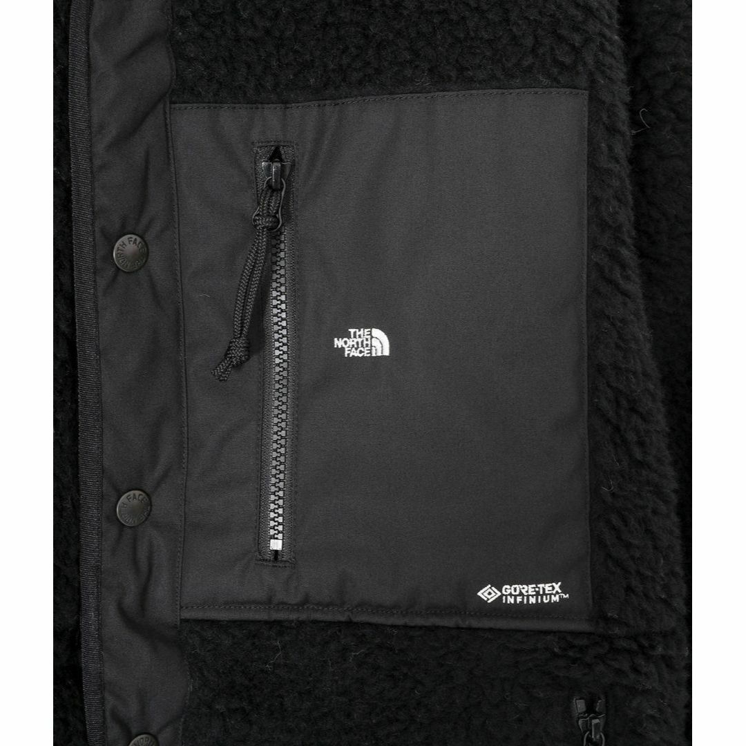 THE NORTH FACE(ザノースフェイス)のウールボアフリースフィールドカーディガン　XL  ブラック　ノースフェイス 9 メンズのジャケット/アウター(ブルゾン)の商品写真