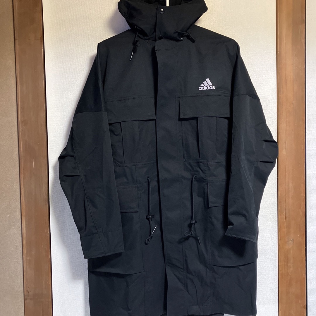 新品！adidasアディダス　コート　PRSVE ロング ウーブンジャケット