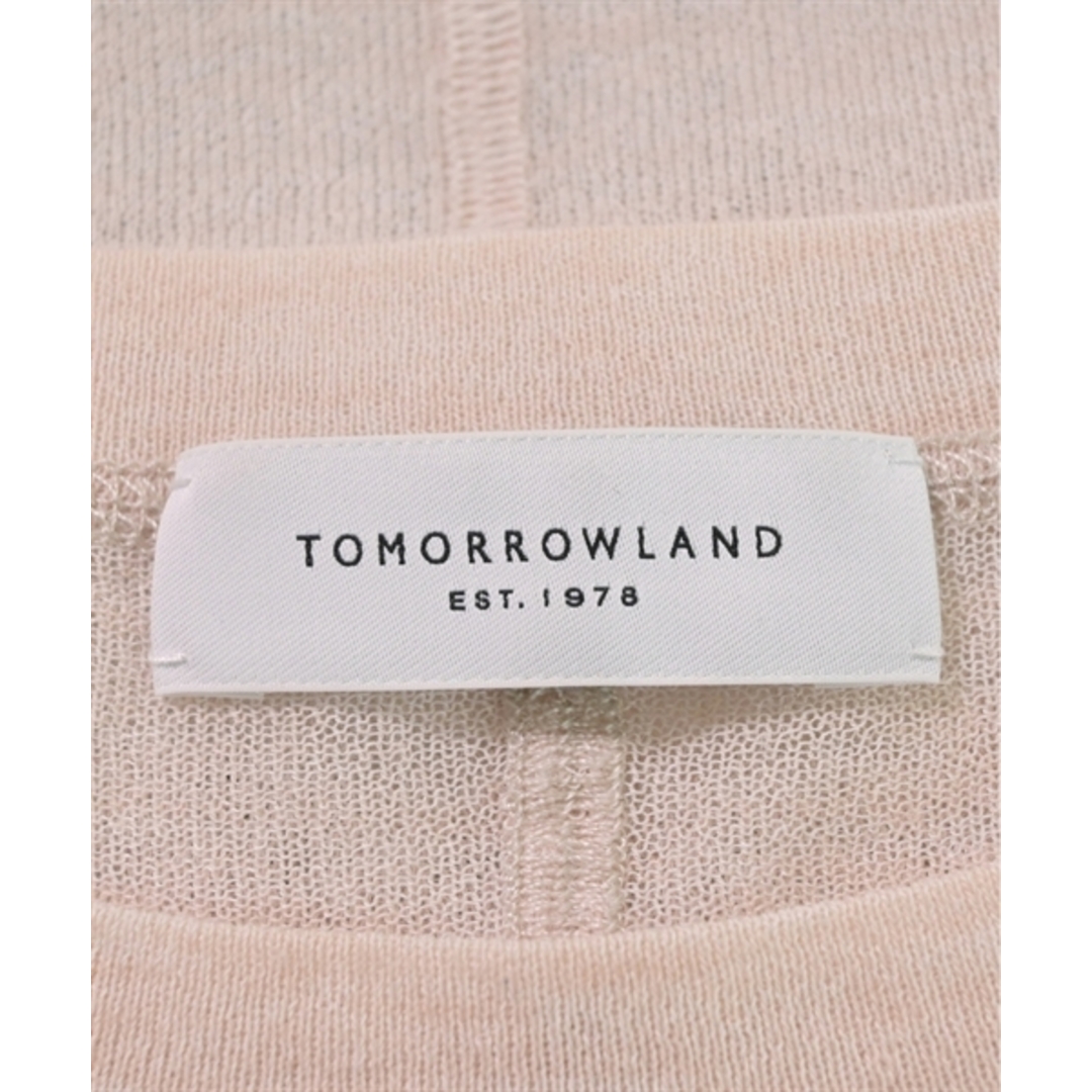 TOMORROWLAND(トゥモローランド)のTOMORROWLAND ニット・セーター F ピンクベージュ系 【古着】【中古】 レディースのトップス(ニット/セーター)の商品写真