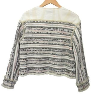 ランバン タグ付 20SS チュール切替ジャケット パンツスーツ 40