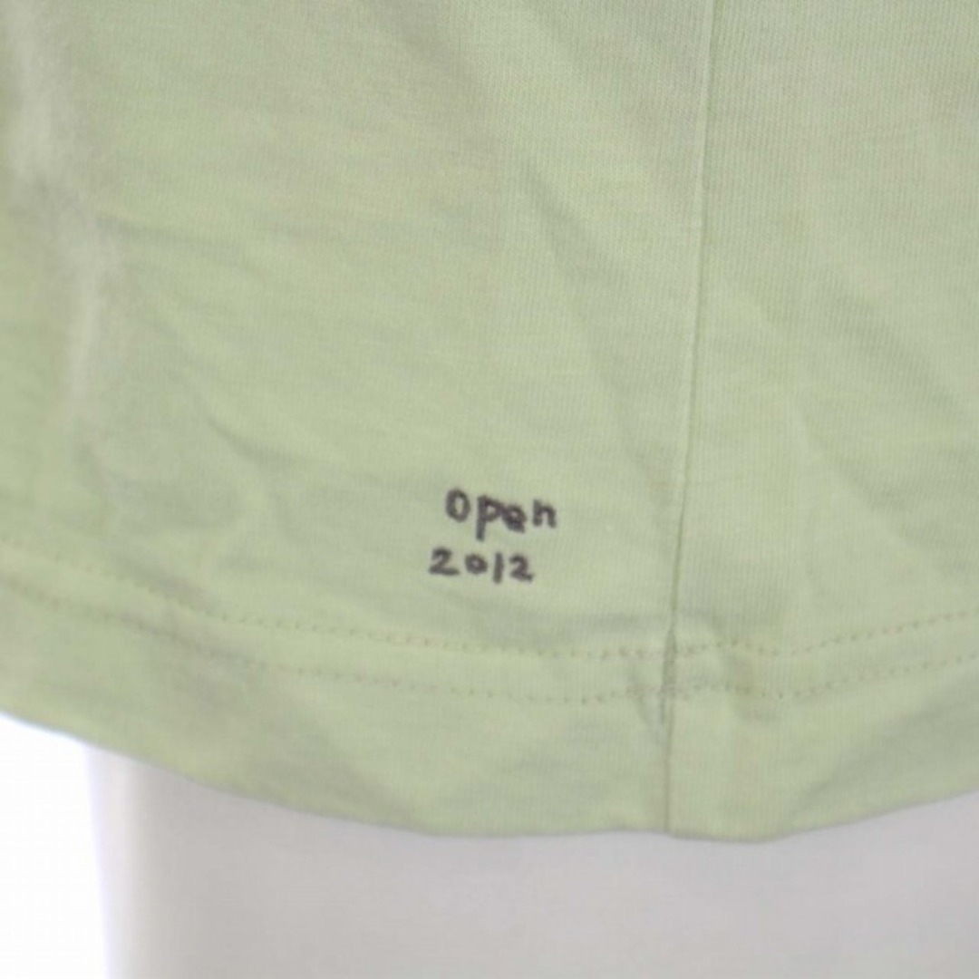 ミナペルホネン Tシャツ カットソー 半袖 クルーネック S 黄緑 6