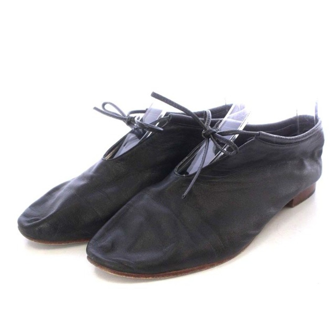 other - マルティニアーノ BOOTIE フラットシューズ パンプス 37 黒の