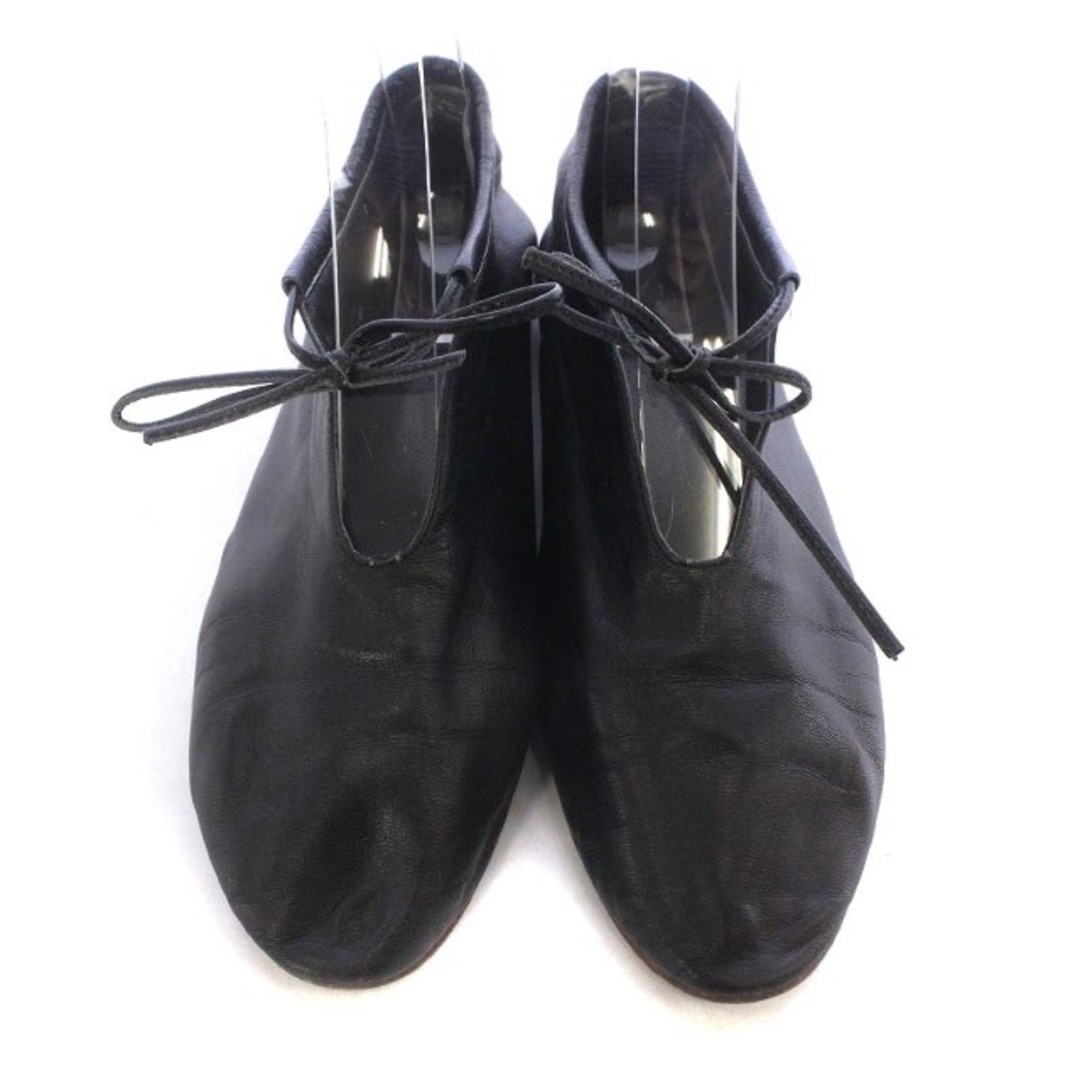 other - マルティニアーノ BOOTIE フラットシューズ パンプス 37 黒の