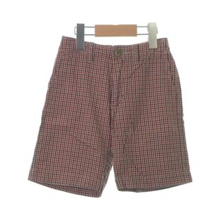 シップスキッズ(SHIPS KIDS)のSHIPS KIDS パンツ（その他） 110 赤xベージュx黒(チェック) 【古着】【中古】(パンツ/スパッツ)