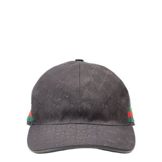 グッチ(Gucci)のグッチ オリジナルGGキャンバス シェリーライン キャップ ベースボールキャップ 200035 キャンバス レディース GUCCI 【1-0122355】(キャップ)