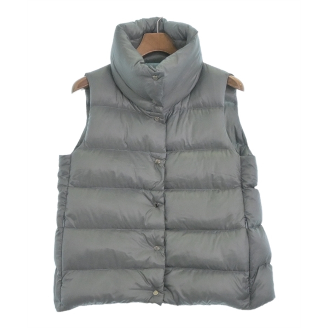 MONCLER モンクレール ダウンジャケット/ダウンベスト 1(S位) 水色系 【古着】【中古】 | フリマアプリ ラクマ