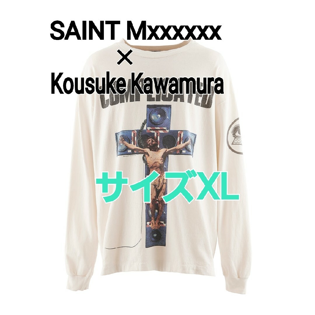 SAINT Mxxxxxx x Kosuke Kawamura☆LS TeeXL - Tシャツ/カットソー(七