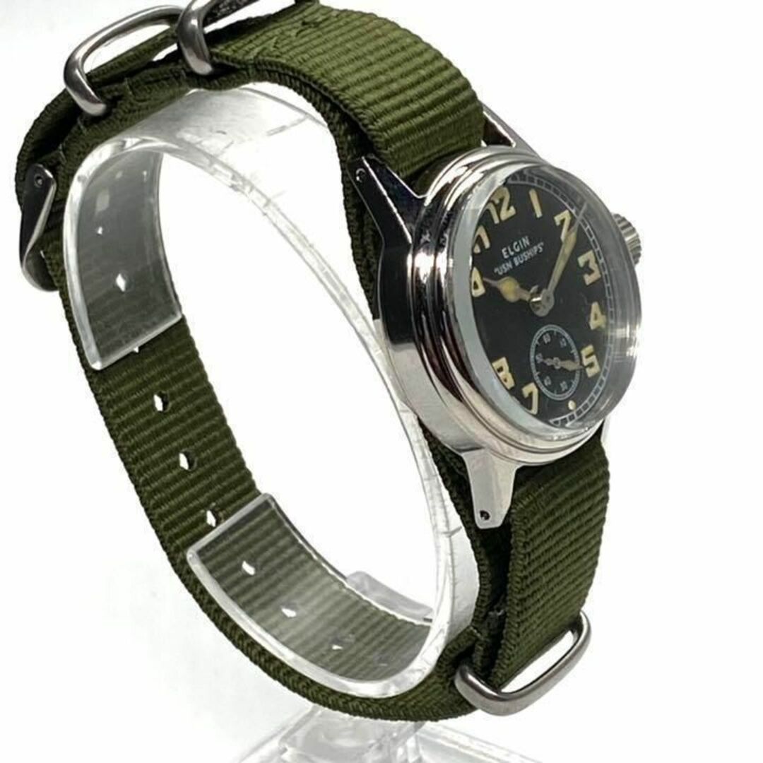 ☆至高品 エルジン WWⅡ ミリタリー 1940s 19j ビンテージ a1-