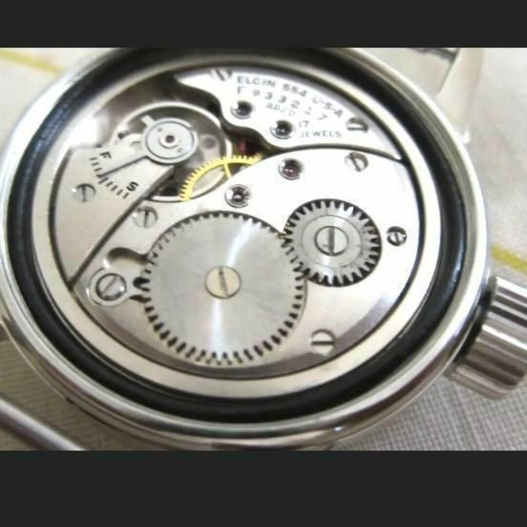 ☆至高品 エルジン WWⅡ ミリタリー 1940s 19j ビンテージ a1-