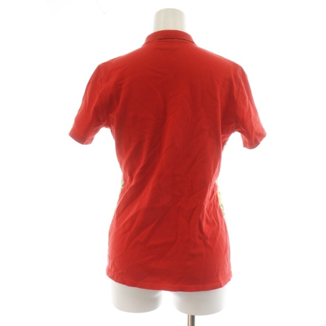 Munsingwear(マンシングウェア)のマンシングウェア ポロシャツ 半袖シャツ ボタンダウン M 赤 マルチカラー レディースのトップス(ポロシャツ)の商品写真