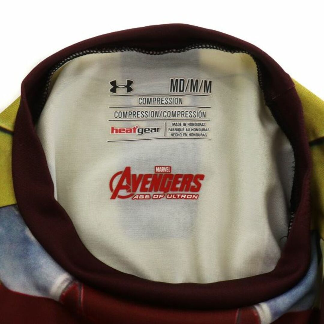UNDER ARMOUR(アンダーアーマー)のUNDER ARMOUR Avengers Tシャツ コラボ M マルチカラー メンズのトップス(Tシャツ/カットソー(半袖/袖なし))の商品写真