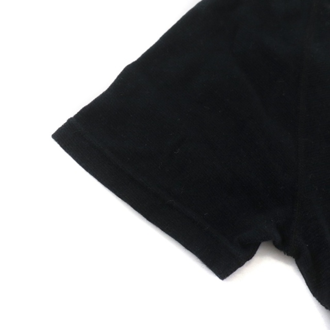 HOLLYWOOD RANCH MARKET(ハリウッドランチマーケット)のHOLLYWOOD RANCH MARKET ストレッチフライスTシャツ 1 黒 メンズのトップス(Tシャツ/カットソー(半袖/袖なし))の商品写真