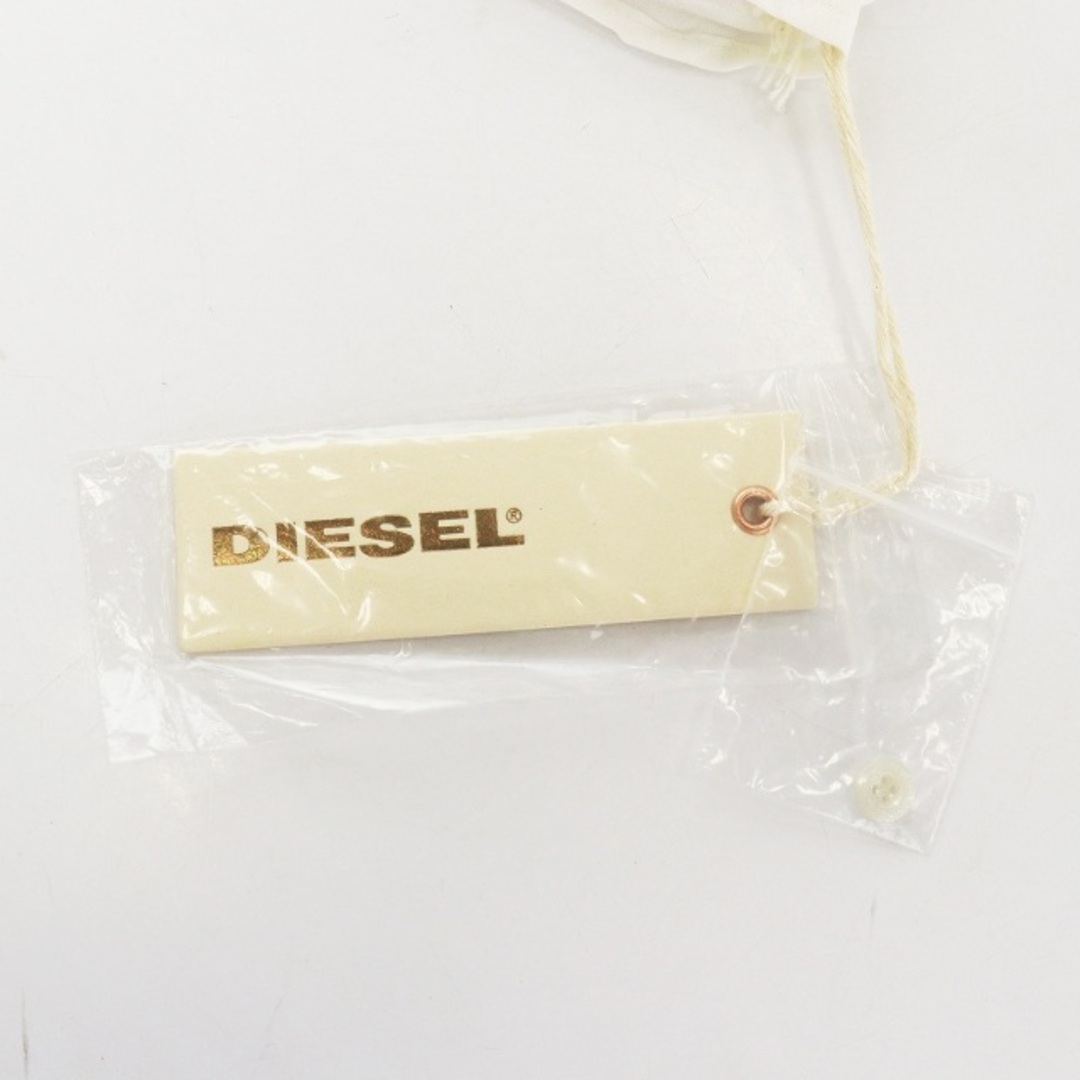 DIESEL(ディーゼル)のディーゼル DIESEL ブラウス シャツ ノースリーブ タグ付き XS 白 レディースのトップス(シャツ/ブラウス(半袖/袖なし))の商品写真