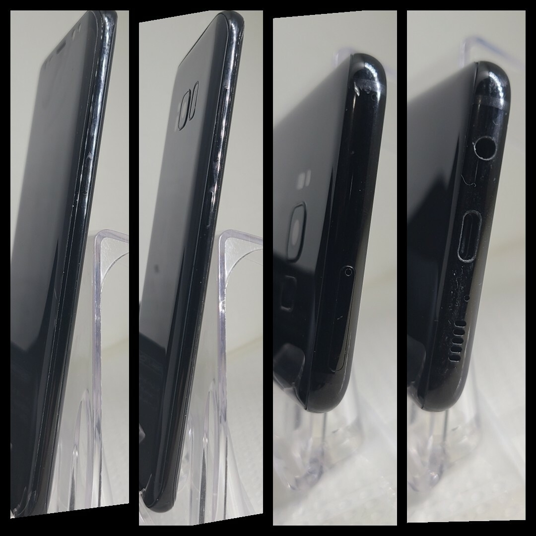 SAMSUNG(サムスン)のGalaxy S8 black 64 GB SIMフリー本体のみ スマホ/家電/カメラのスマートフォン/携帯電話(スマートフォン本体)の商品写真