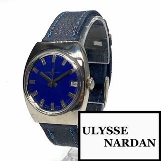 ★動作良好! ユリスナルダン ULYSSE NARDAN 1960s メンズ(腕時計(アナログ))