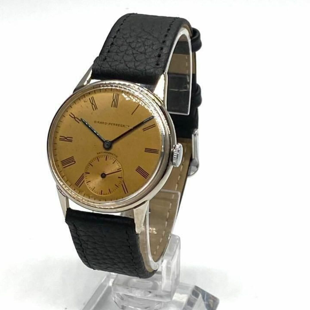 ★動作良好!  Girard Perregaux 1940s  腕時計 メンズ メンズの時計(腕時計(アナログ))の商品写真