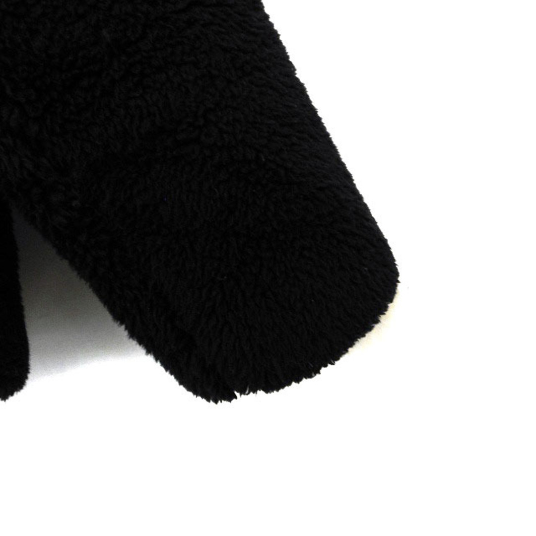 RAGEBLUE(レイジブルー)のレイジブルー ボアジャケット アウター ジップアップ ハイネック L ブラック メンズのジャケット/アウター(ブルゾン)の商品写真