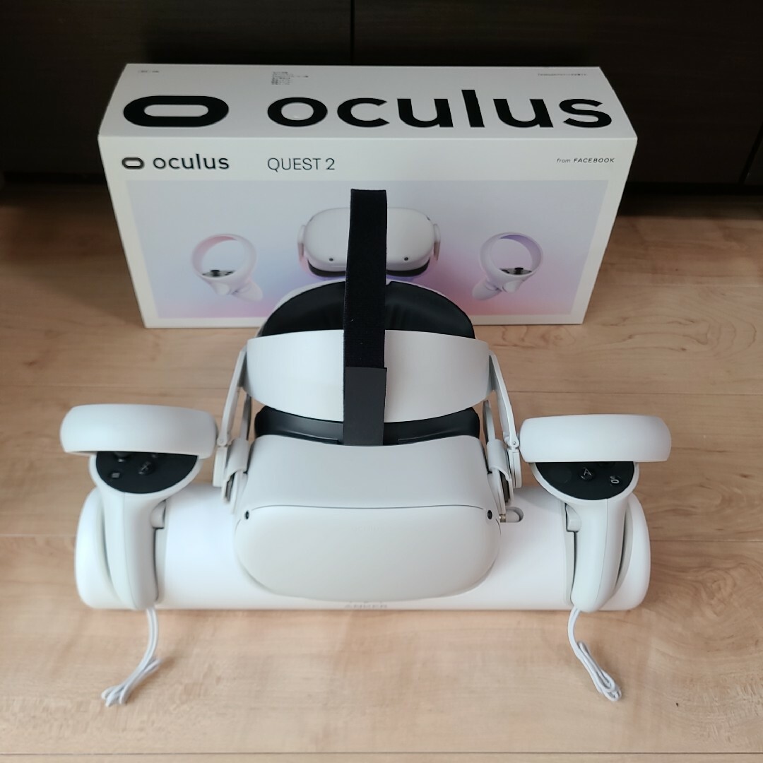 OculusQuest2(metaQuest2) u0026充電ドックu0026ヘッドストラップ-