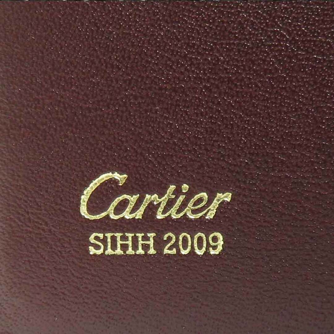 Cartier(カルティエ)のカルティエ CARTIER 手帳カバー レザー ブラック ユニセックス 送料無料【中古】 h29877f メンズのファッション小物(手帳)の商品写真