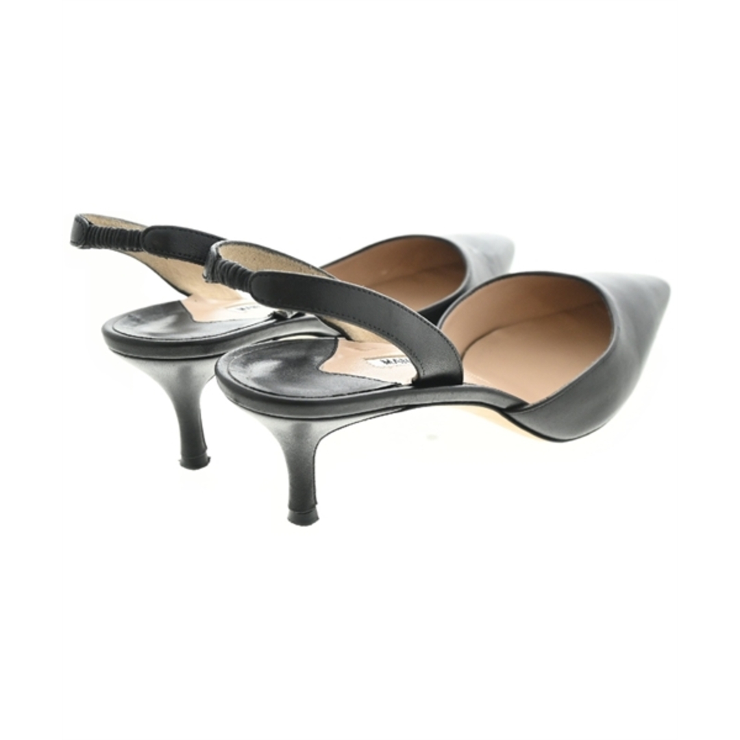 MANOLO BLAHNIK - MANOLO BLAHNIK パンプス EU38(24.5cm位) 黒 【古着