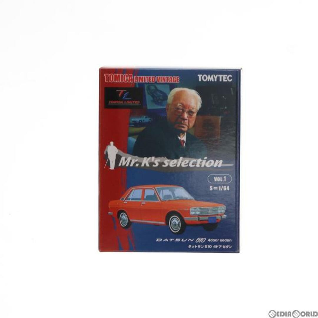 トミカリミテッドヴィンテージ Mr.K’s selection Vol.1 ダットサン 510 4ドア セダン(レッド) 1/64 完成品 ミニカー(222743) TOMYTEC(トミーテック) エンタメ/ホビーのおもちゃ/ぬいぐるみ(ミニカー)の商品写真