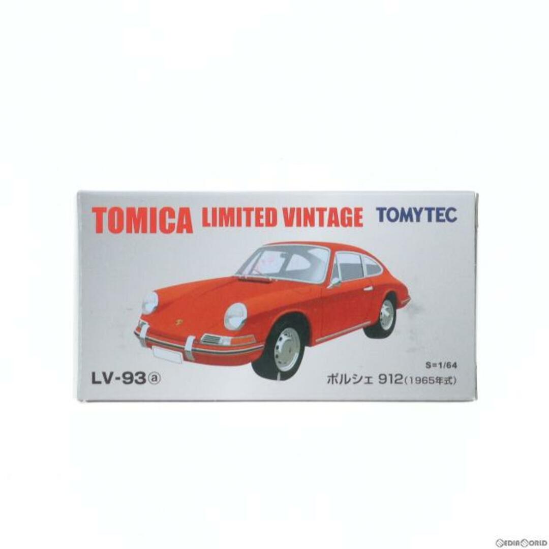 メーカートミカリミテッドヴィンテージ TLV-93a ポルシェ 912 1965年式(レッド) 1/64 完成品 ミニカー(225898) TOMYTEC(トミーテック)