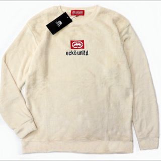 エコーアンリミテッド(ECKO UNLTD)の【Ecko Unltd／エコーアンリミテッド】ボア両面起毛スウェットLLベージュ(スウェット)