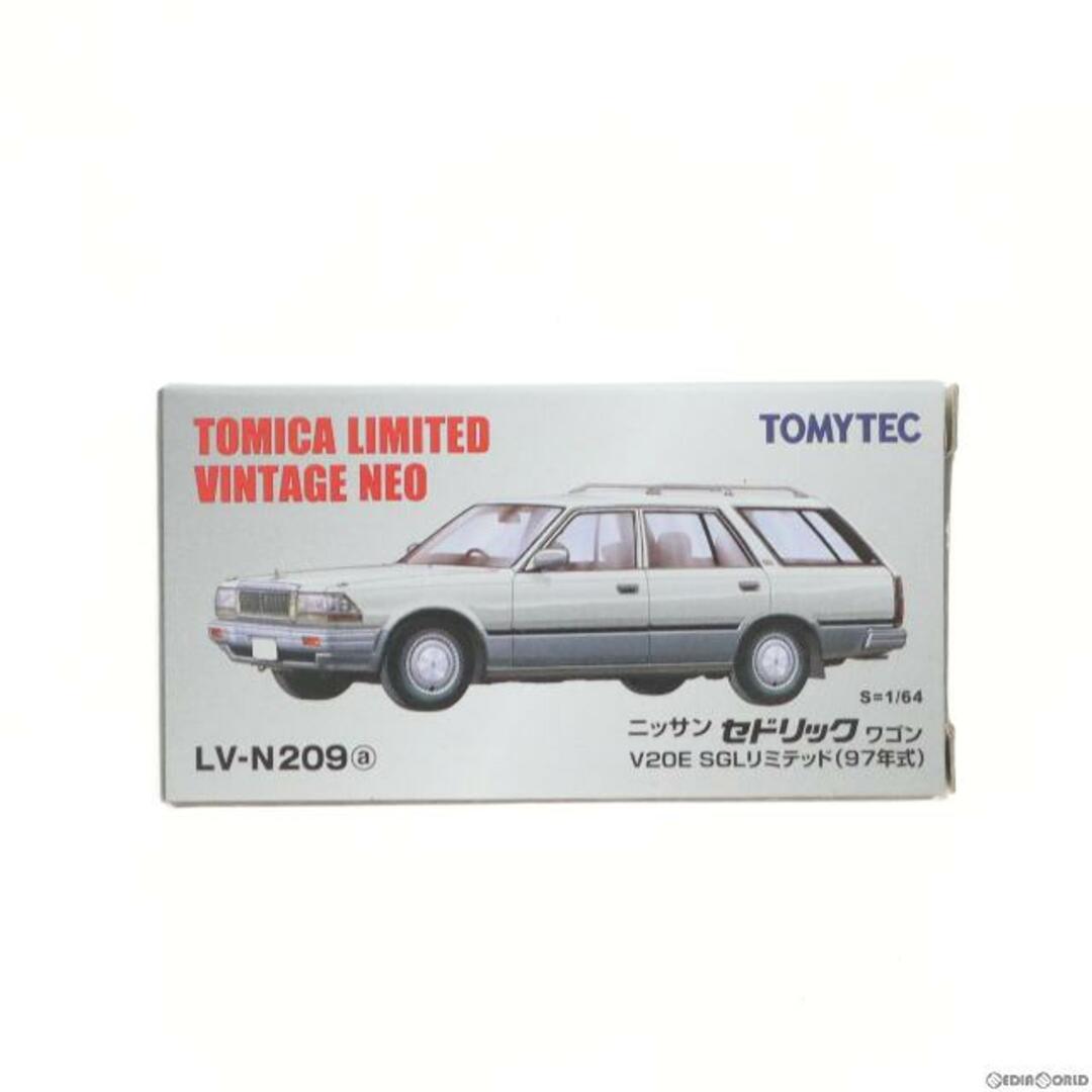 トミカリミテッドヴィンテージ NEO LV-N209a セドリックワゴンSGLリミテッド(ホワイト×シルバー) 1/64 完成品 ミニカー(311904) TOMYTEC(トミーテック)