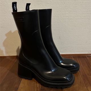 Chloe - クロエ レインブーツ 39サイズの通販|ラクマ