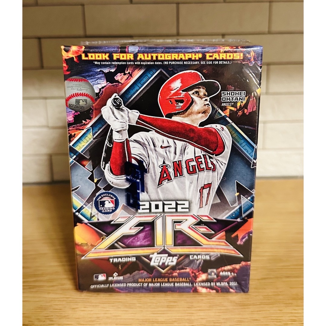 【大谷 可能性あり】MLBカード Topps Fire 1箱7パック エンタメ/ホビーのトレーディングカード(Box/デッキ/パック)の商品写真