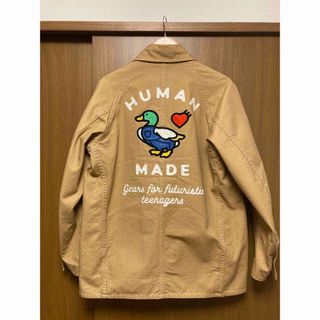 ヒューマンメイド(HUMAN MADE)のHUMAN MADE COVER ALL BEIGE M(カバーオール)