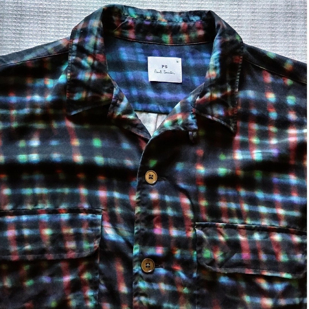 Paul Smith ポールスミス 長袖シャツ 総柄 マルチカラー トップス