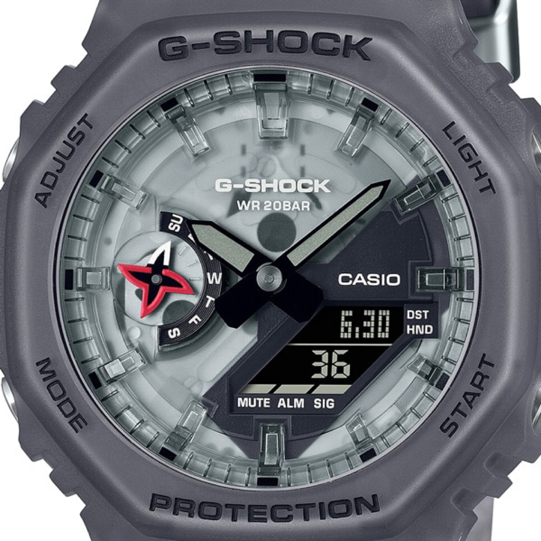 新品未使用　G-SHOCK GA-2100NNJ-8AJR NINJA 忍者