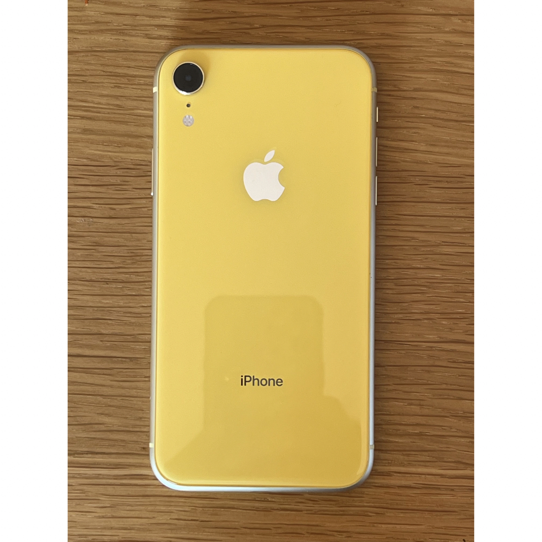 iPhoneXR 64GB イエロー SIMフリー au版 yellow 黄色