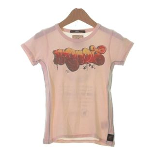 TRUNK SHOW トランクショー Tシャツ・カットソー 120 ピンク 【古着】【中古】