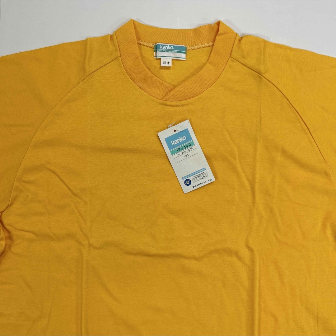 KANKO(カンコー)のカラーTシャツ(長袖)別寸JP3440 イエロー メンズのトップス(Tシャツ/カットソー(七分/長袖))の商品写真
