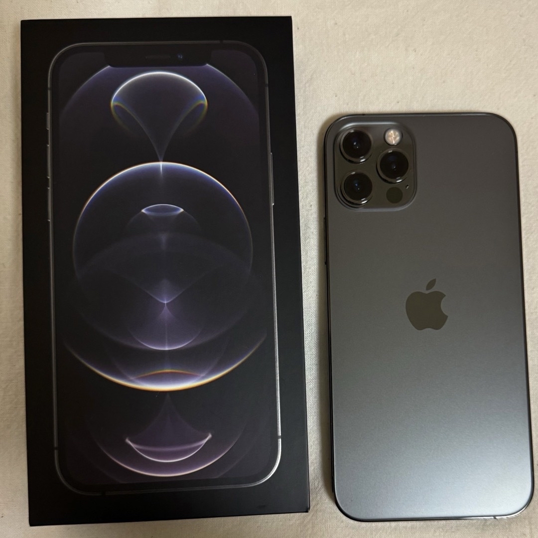 iPhone - アップル iPhone12 Pro 128GB グラファイト auの通販 by shop