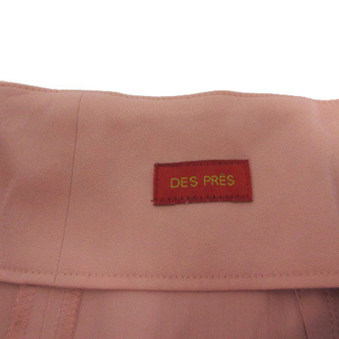DES PRES(デプレ)のデプレ パンツ ワイドパンツ クロップド丈 ガウチョ ラップ調 ピンク系 34 レディースのパンツ(その他)の商品写真