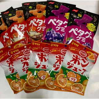 グミ　まとめ売り　ペタグーグミ　ポンジュースグミ(菓子/デザート)